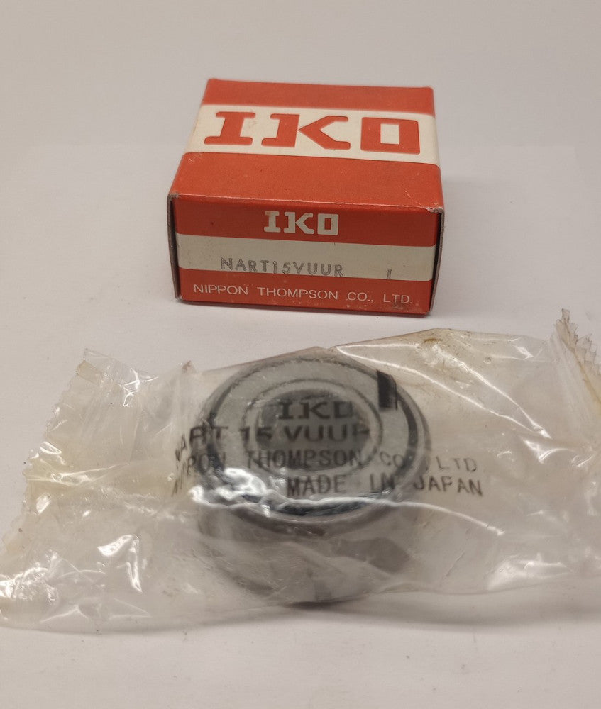 IKO NART15VUUR Bearing Crowned Yoke Roller 15 ID x 35 OD x 18mm W Double Sealed