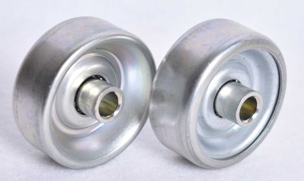 2 Count Skate Conveyor Wheels Aluminum 50mm x 8mm Bore  580986