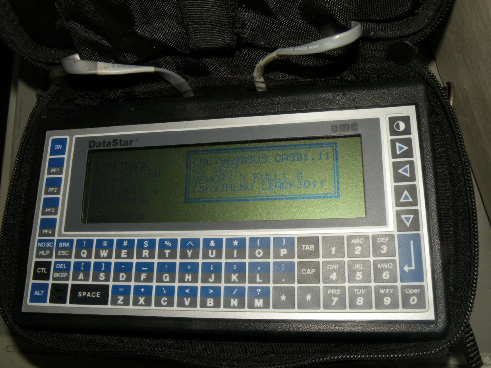 CMC Datastar 7910D Handheld Data Micro-Terminal Telecom Programmer Computer