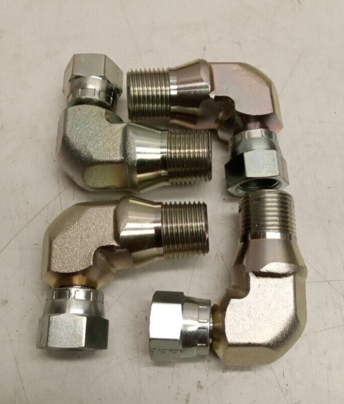 Eaton Aeroquip 90° Swivel Elbow 5/8" Male X 1/2" Female (Lot Of 4)