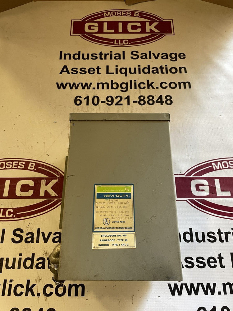 Sola HEVI-DUTY HS1F1.5A Transformer 1.5KVA 240/480V 120/240V 1PH 60Hz