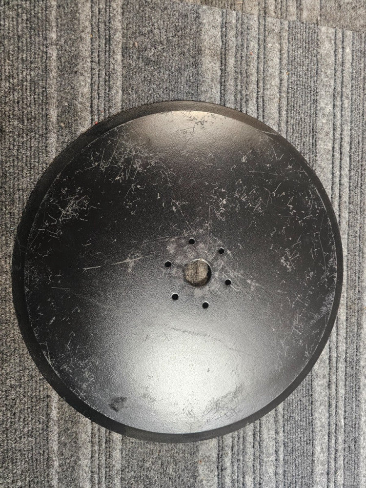 (QTY 2) SHOUP SH11306 15-inch Diameter x 3.5mm Thickness Fertilizer Blade, Black