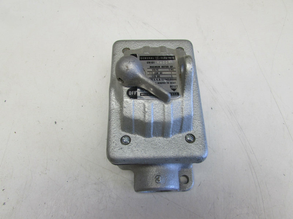 GENERAL ELECTRIC CR101Y400H , HAZARDOUS DUTY MOTOR STARTER , N/NIB! MAKE OFFER!