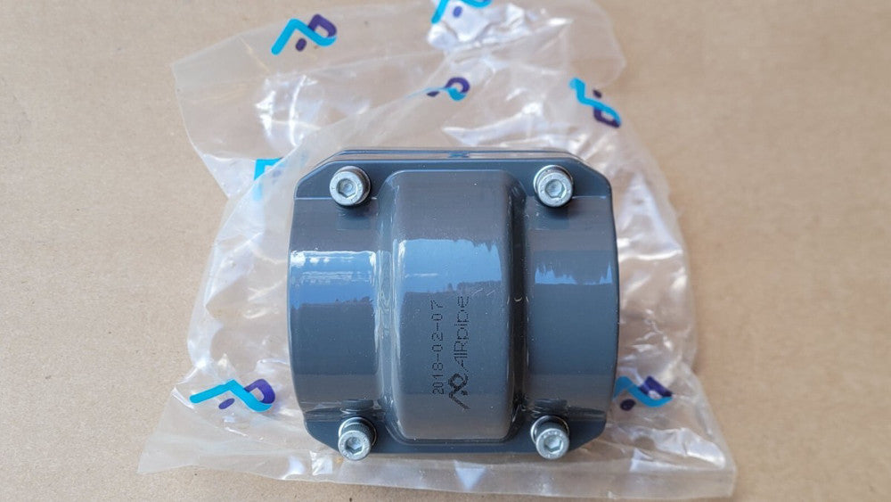 Airpipe AE15 5002 00 2" (50mm) Cast Aluminum Compressed Air Line Union Connector