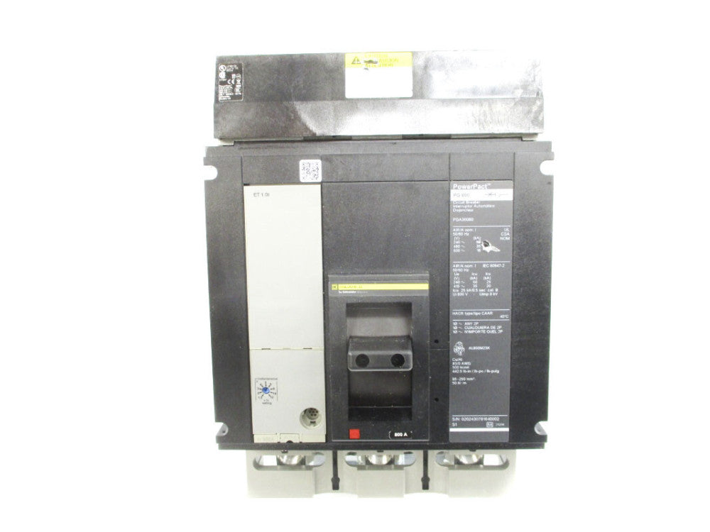 SQUARE D PGA36080 SER. 1 600V 800A (AS PICTURED) NSNP