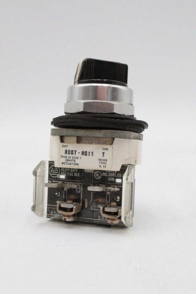 Allen-Bradley 800T-HG11 2-Position Selector Switch