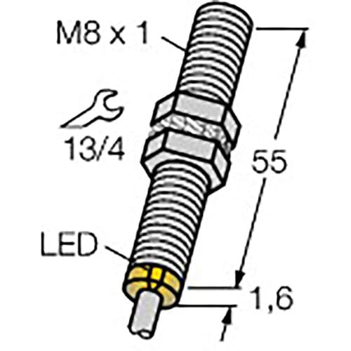 1PC TURCK BI2-G08-AN6X