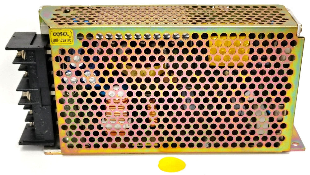 COSEL POWER SUPPLY R150U-24-N 24V6.5A 100/120V AC F-R150 STEEL YELLOW ZINC