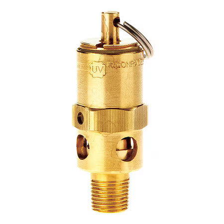 Conrader Srh250-1/8-Ce-125 Safety Valve,Brass Ball