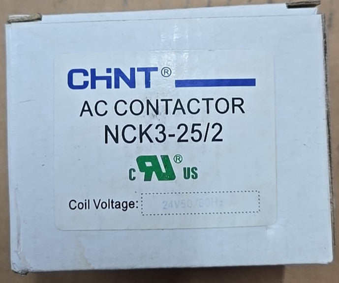 Chint AC Contactor NCK3-25/2  24V COIL  3P