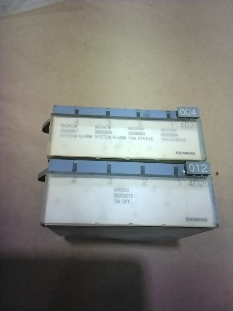 SIEMENS PTM6.4D20 Termination Module, Lot Of 2