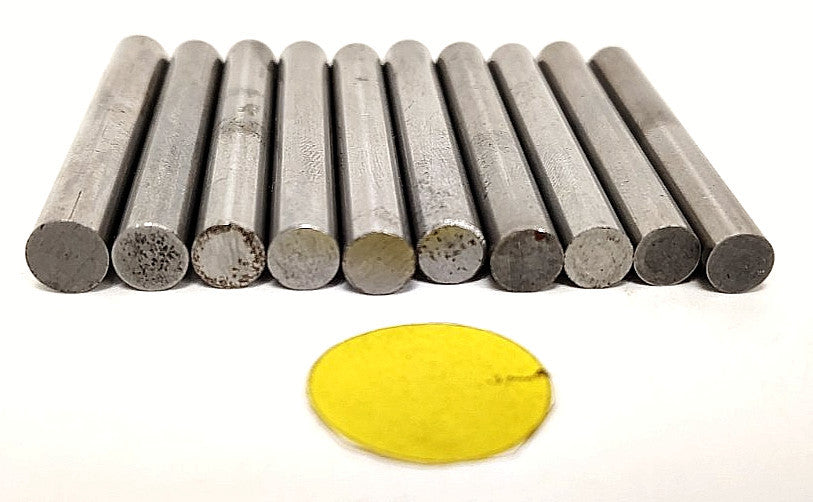 ASSORTED LOT MEYER GAGE PINS 2" OAL STEEL MATERIAL ***LOT OF 10***