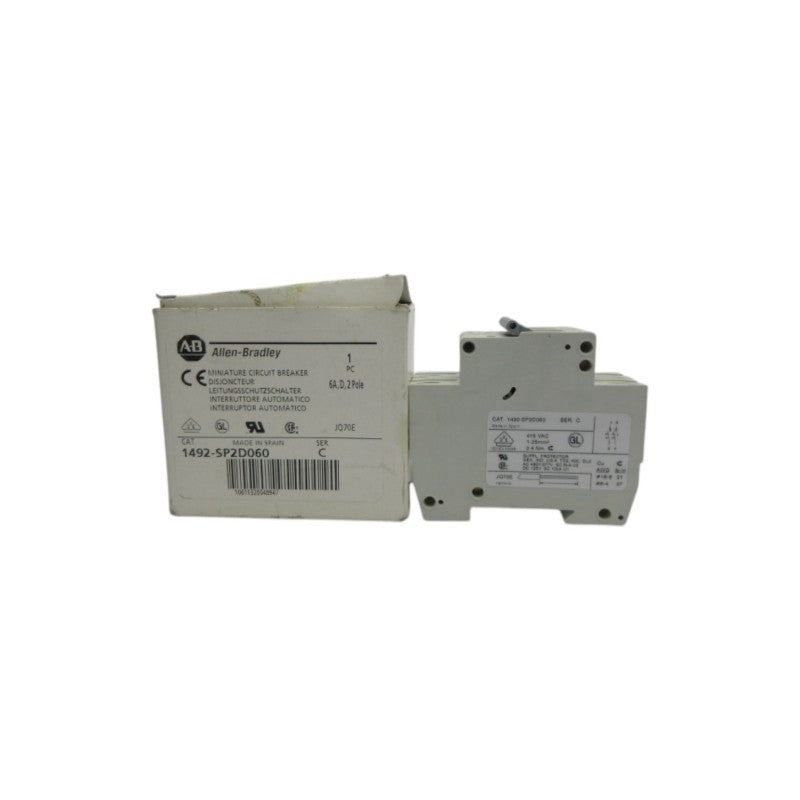 ALLEN BRADLEY 1492-SP2D060 SER. C 415VAC 6A NSMP