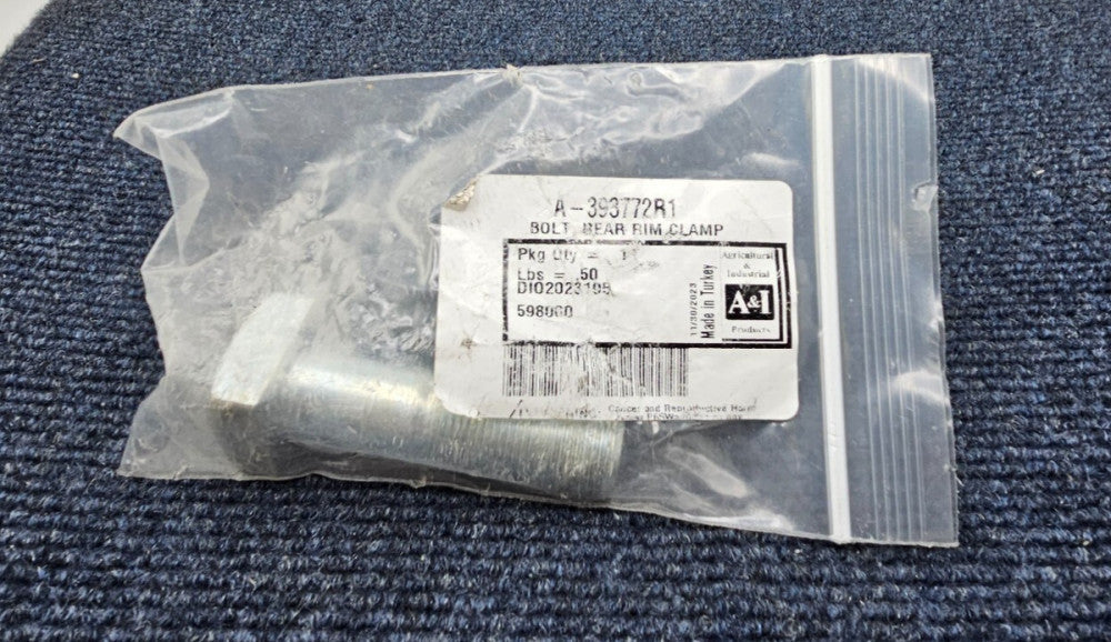 A&I A-393772R1 393772R1 Rear Rim Wheel Clamp Bolt for International Tractor