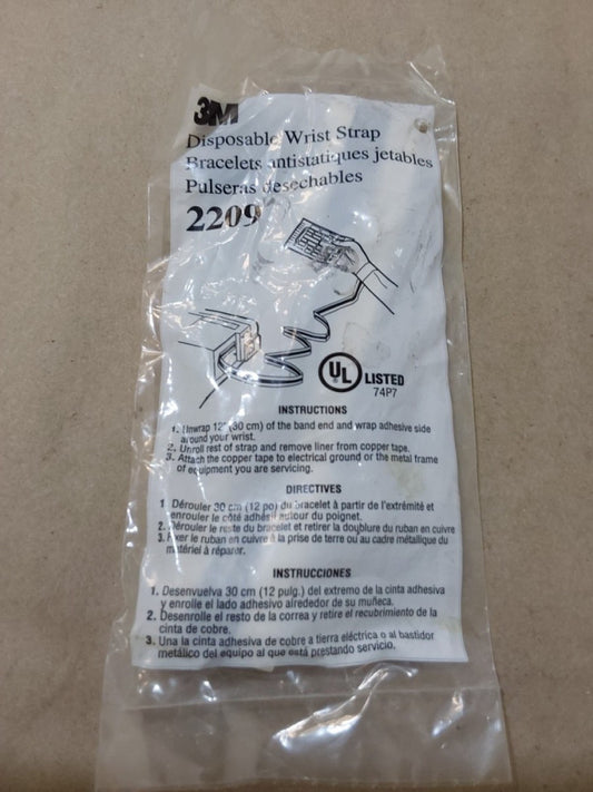 3M 2209 / 2209 (BRAND NEW) Wrist Strap