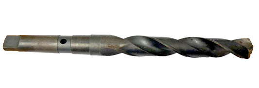 #3 MORSE TAPER SHANK DRILL BIT, SIZE 1-1/32", OAL 12"