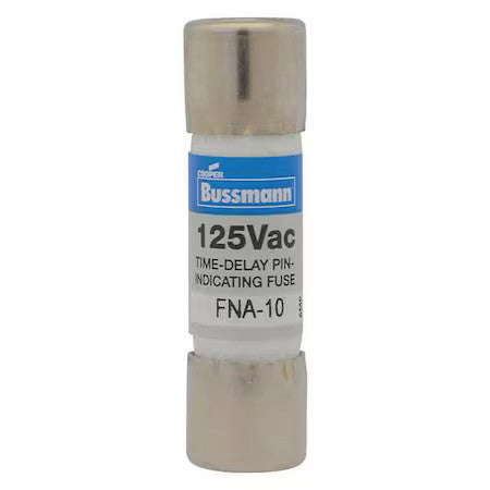 Eaton Bussmann Fna-1-1/4 Midget Fuse, Time-Delay, 1.25A, 250V Ac, Indicating,