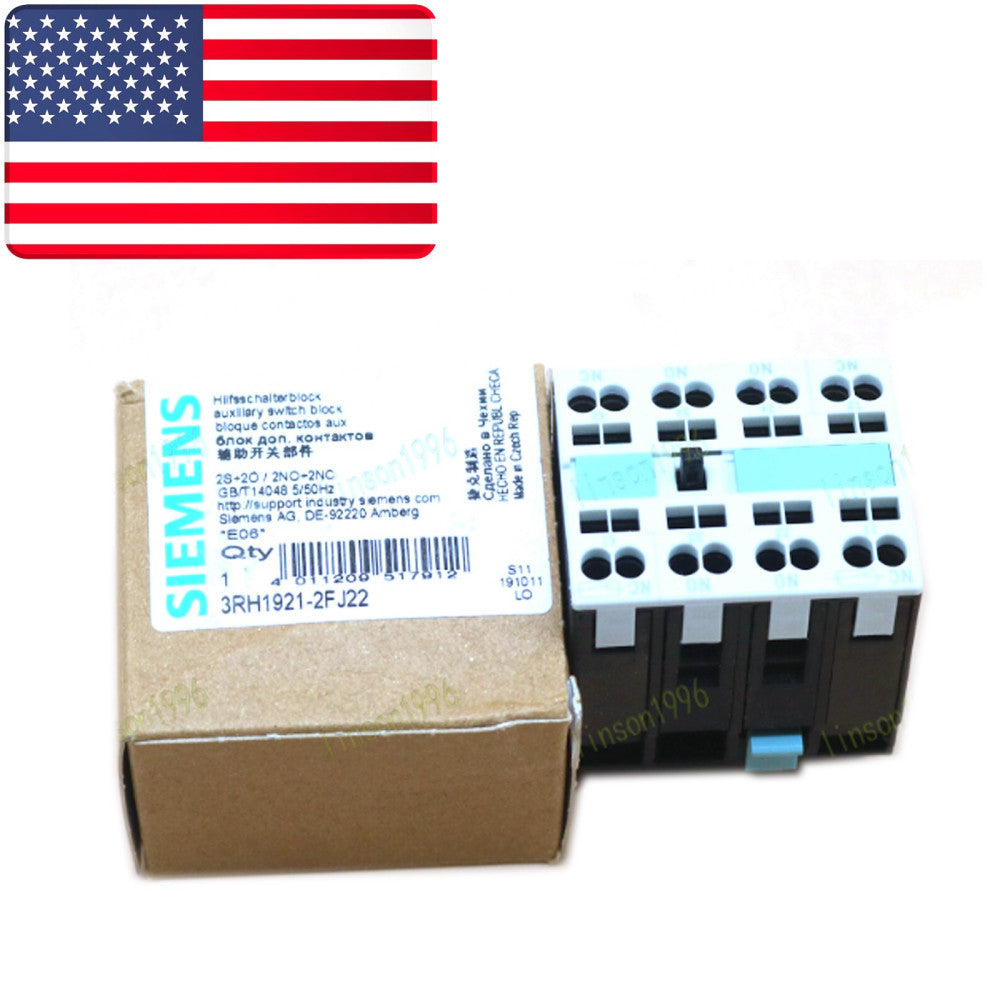 1PC New In Box SIEMENS 3RH1921-2FJ22 Auxiliary Contactor- US Stock