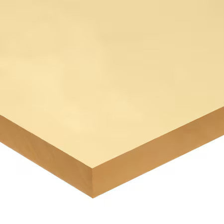 Zoro Select Bulk-Rs-P60-51 Polyurethane Rubber Sheet W Adhesive, 60A, 1/16"T X
