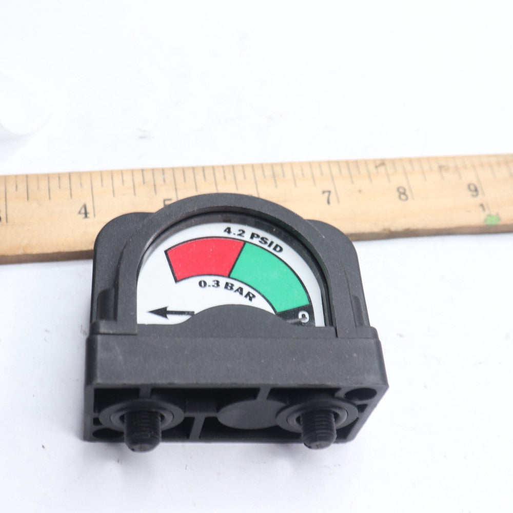 Pressure Gauge Black
