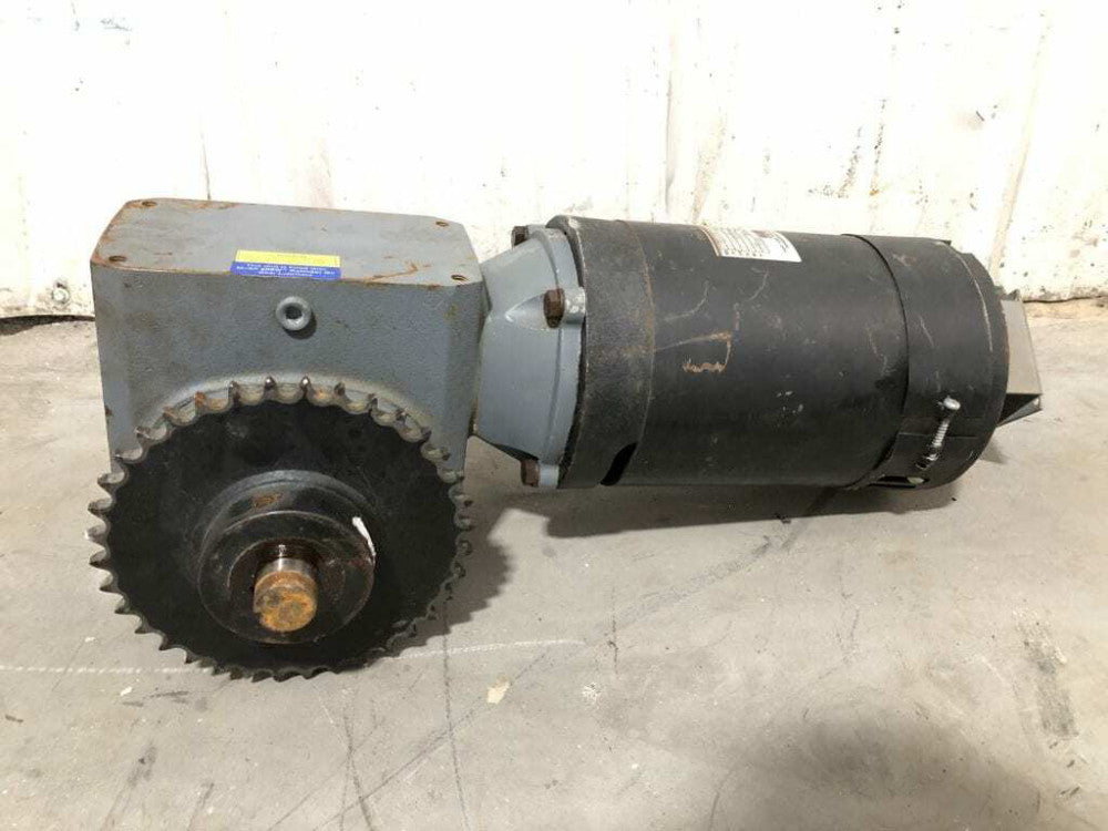 Boston Gear 2.25HP Gear Drive/Speed Reducer 1800RPM 180V 1750lb-in 40:1