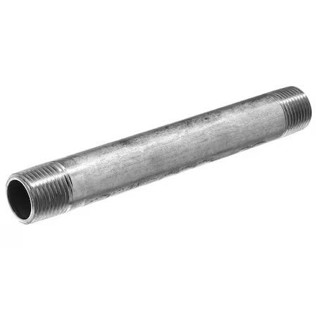 Zoro Select Zusa-Pf-5652 Nipple,For Air,5/8 In I.D.,Aluminum