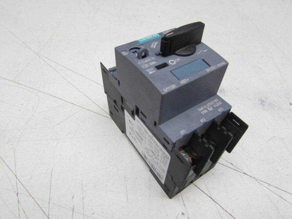 SIEMENS SIRIUS 3RV2021-4AA40 MANUAL MOTOR STARTER 16FLA 208AMP 480V NICE M/O!!