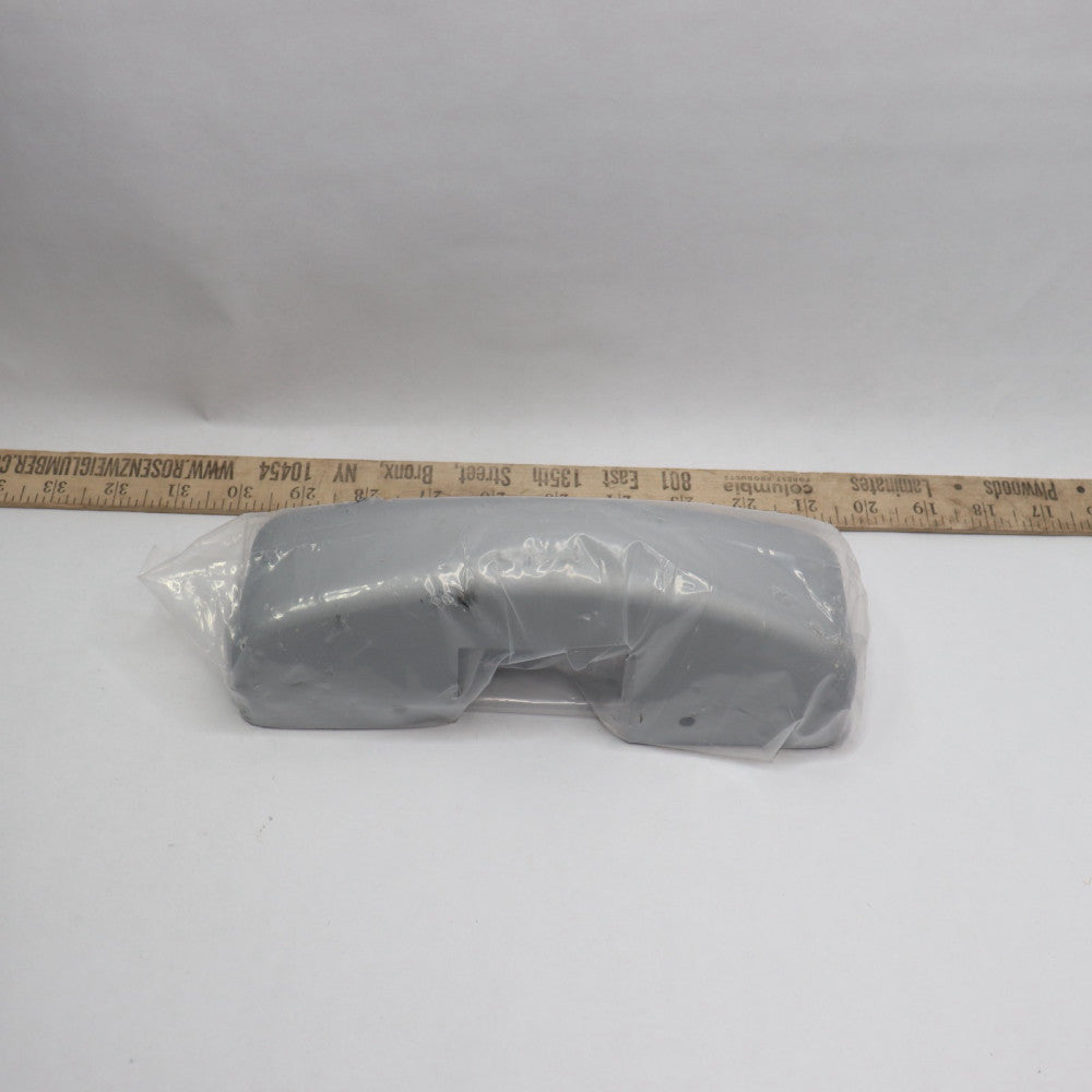 Commercial Door Exit Device Cap Aluminum Gray 9" X 3" BC40010 - Incomplete