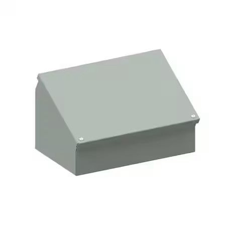 Wiegmann Wc08c12 Captive Screws Electrical Enclosures, 8 In H, 7 In D, 12 In W,