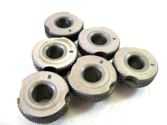 (SF36-4) N x 9/16 x 1/4" Slip Fixed Renewable Drill Bushings NEW - Lot of 6 