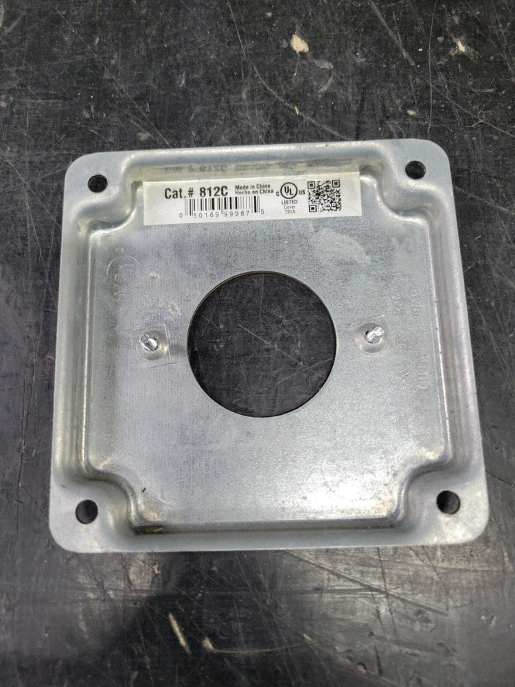 1) New Hubbell 812C Exposed Work Cover 20 Amp Receptacle
