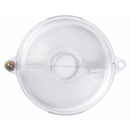 Brady 145583 Gate Valve Lockout,Clear,2-3/16" H