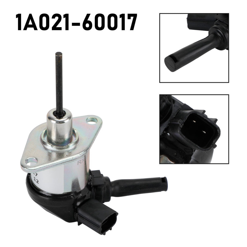 1A021-60017 Fuel Shut Off Solenoid For Kubota V2003 V2203 D1503 D1703