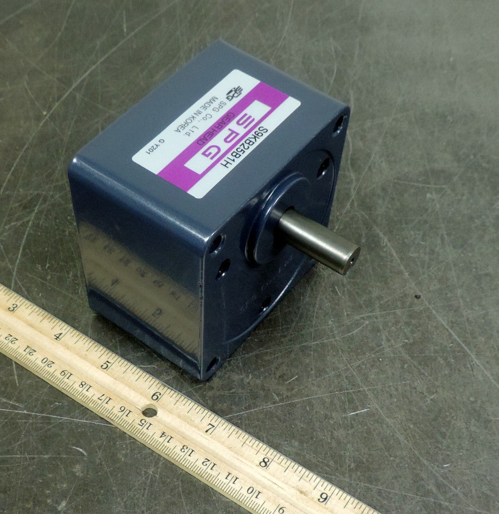 SPG Motor S9KB25B1H Induction Motor Gear Head Speed Reducer Gear Box