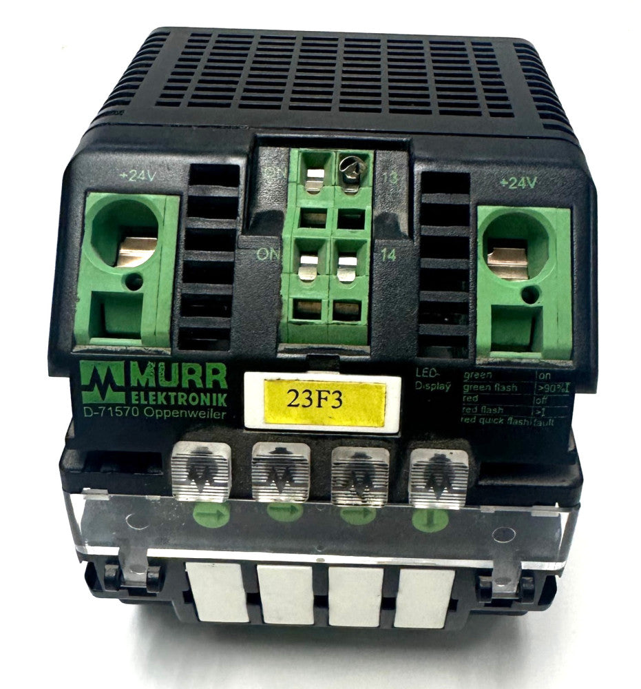 MURR MICO CIRCUIT BREAKER 9000410340401000 24VDC IN/OUT 4-CHANNEL