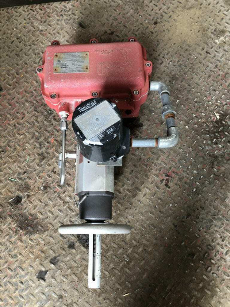Rotork-Skilmatic 413 Hydraulic Powered RCI230-SCR Scotch Yoke Actuator 100PSI