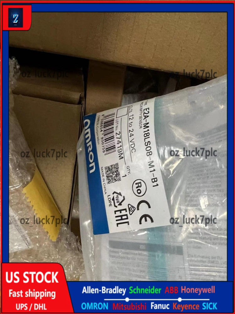 1PC New Omron E2A-M18LS08-M1-B1 Proximity Sensor E2AM18LS08M1B1 Free Shipping #A