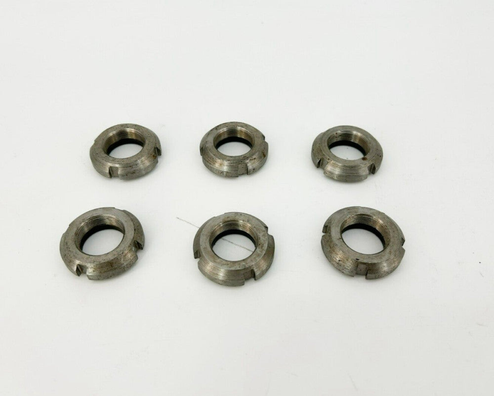 Lot of 6 New Whittet-Higgins BH-04 Lock Nuts 1.375" OD