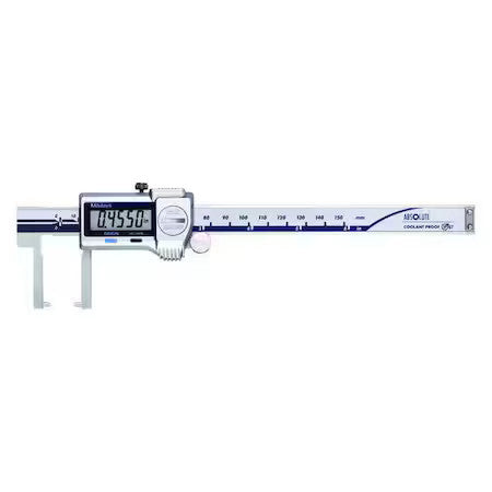 Mitutoyo 573-752-20 Dig Cal, Ip67 Neck, I/M 6 In, .0005"