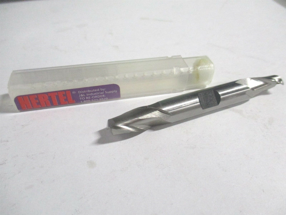 (E2050022) 11/32" x 9/16" x 3/8" x 3-1/8" OAL Cobalt 2 Flute Square End Mill 