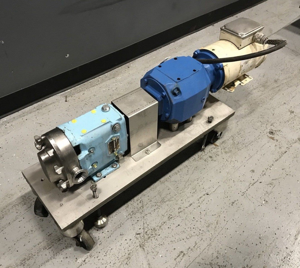 WAUKESHA 015 ROTARY POSITIVE DISPLACEMENT PUMP 1-1/2HP