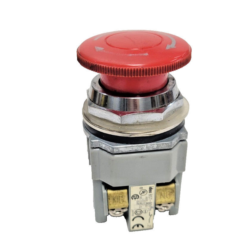 IDEC RED TWIST-RELEASE EMERGENCY STOP PUSHBUTTON AVDN751