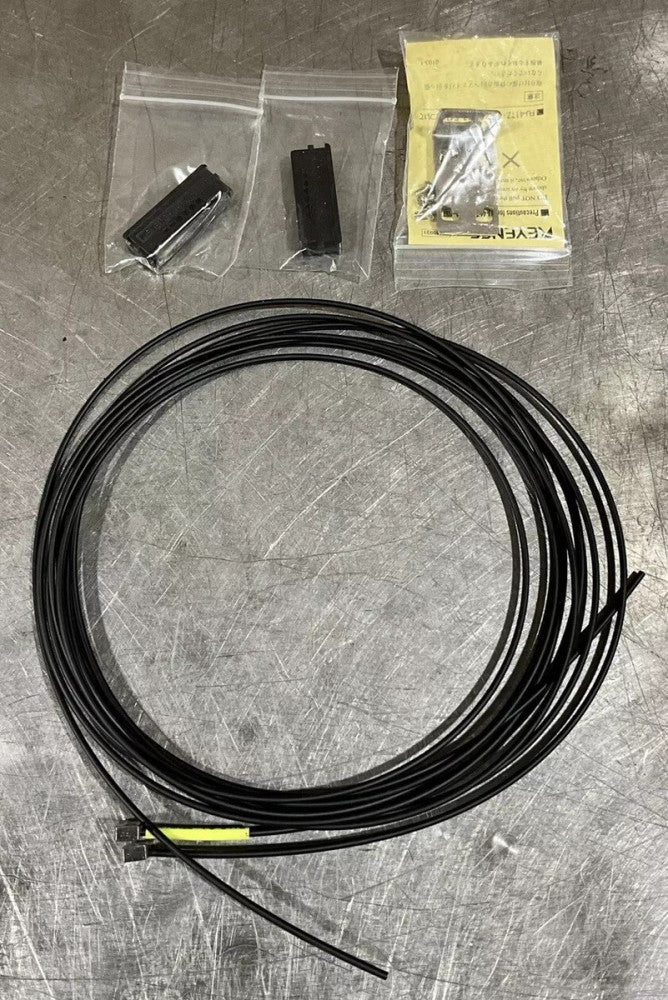KEYENCE FU-54TZ Flat Thrubeam Transmissive Digital Fiber Optic Sensor, NOS