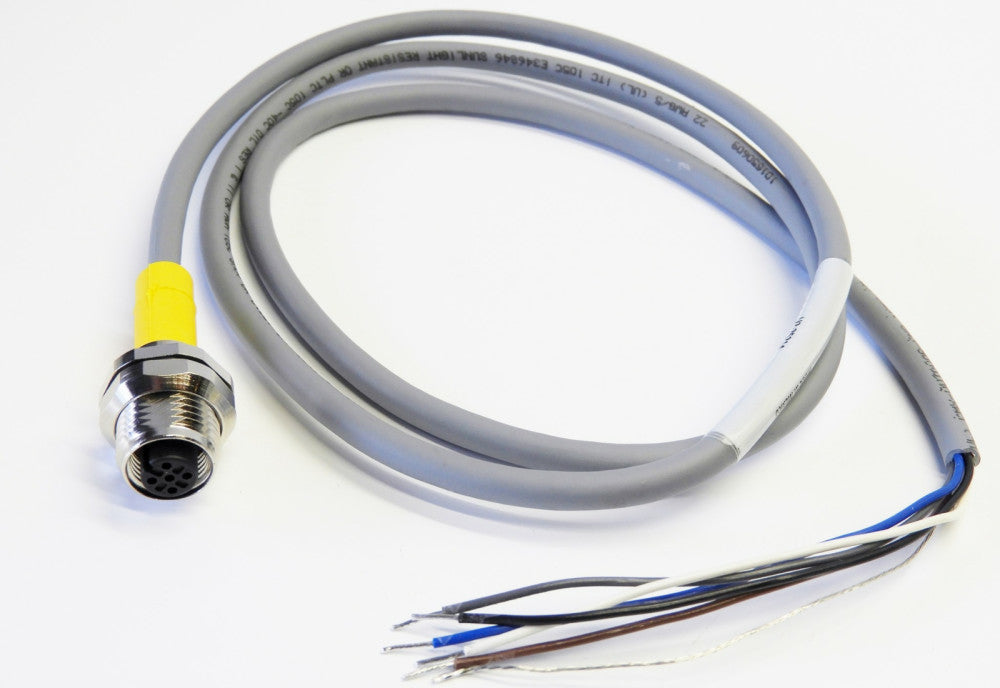 Turck 008-3-1860, U3-25214, 4419M Cordset Cable Cord Set 5-Pin Female