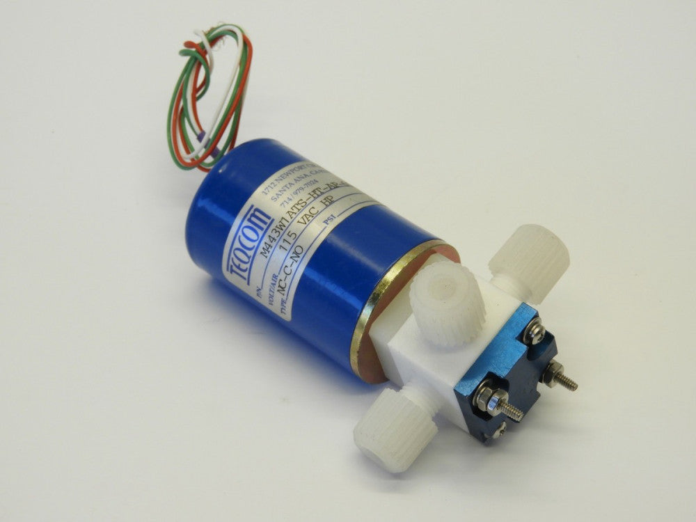 Teqcom M443W1ATS-HT-AP-60 Solenoid Valve 115 VAC HP NC-C-NO