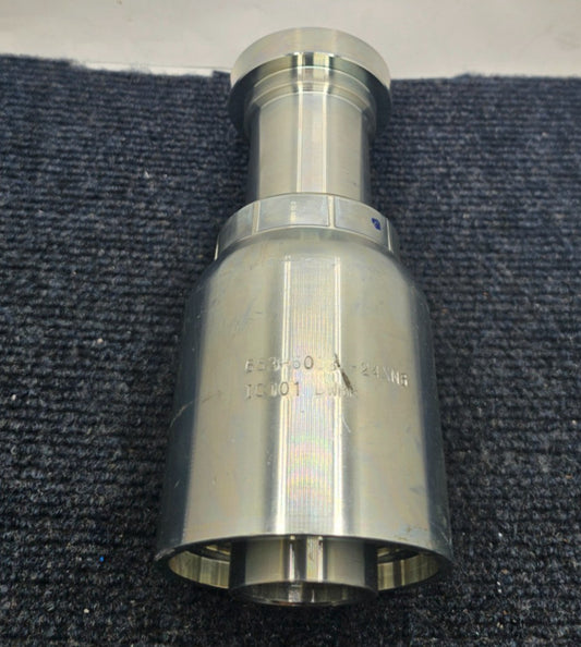 653-6008-24XN6 IC101 DWBR Heavy-Duty Steel Hose Flange Fitting 1.23" x 2.64"