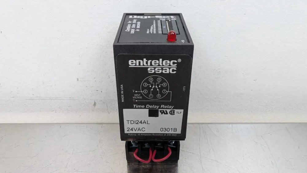 SSAC TDI24AL Timer Delay Relay Digi-Set ABB 24VAC