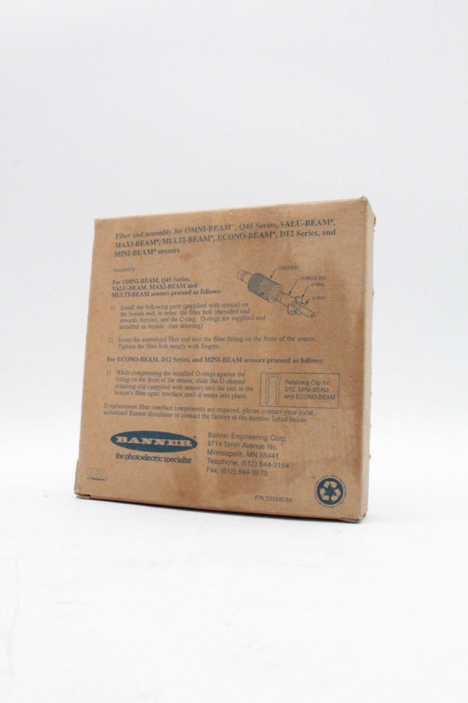 Banner IAT23P Fiber Optic Cable