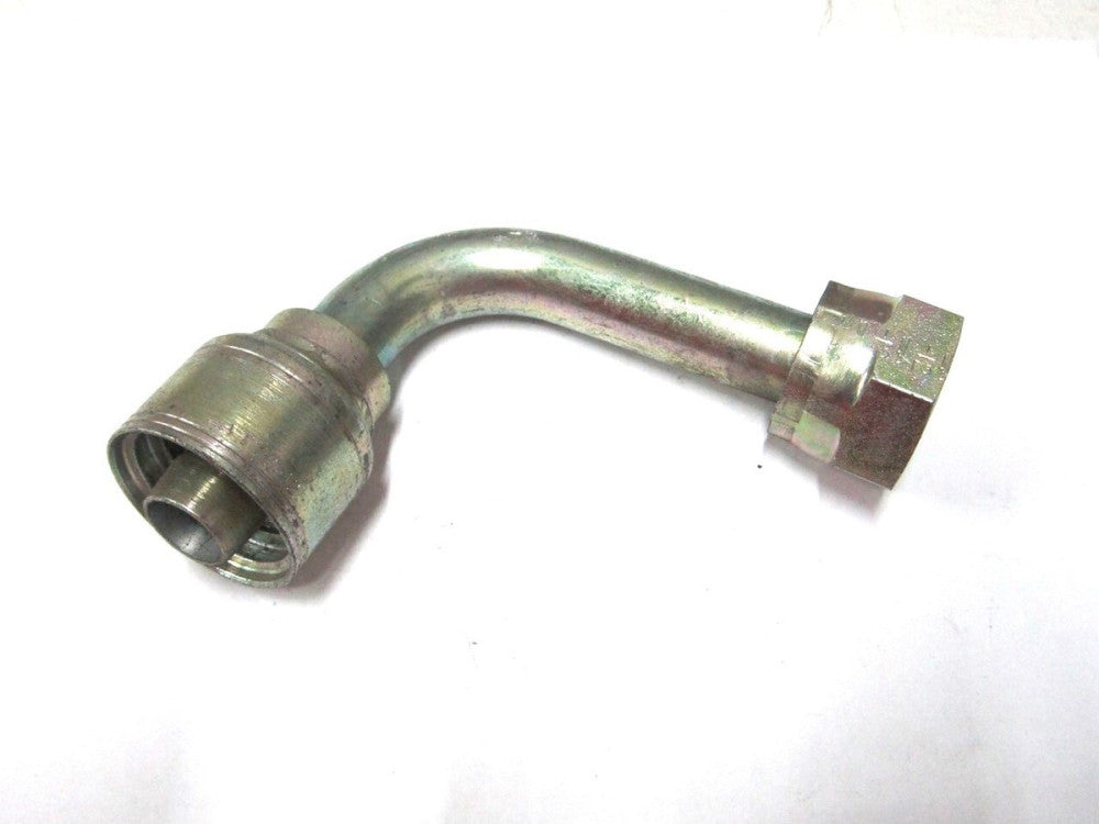 Eaton (1AA12FRC12) -12 Hose 3/4" ID 90° Elbow Hydraulic ORS x Crimp Fitting