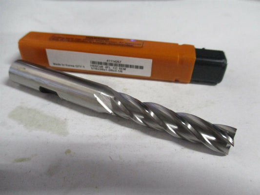 (E2040020) 5/16" x 1-3/8" x 3/8" x 3-1/8" OAL Cobalt 4 Flute Square End Mill 